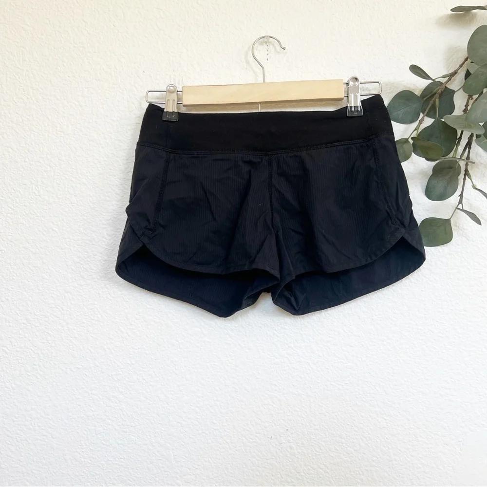 Lululemon Ivivva - Girl’s Black Speed Shorts Size 14